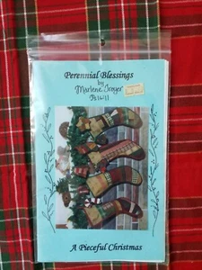 Weihnachten Patchwork Strumpfmuster mehrjähriger Segen von Marlene Troyer Neu - Bild 1 von 2