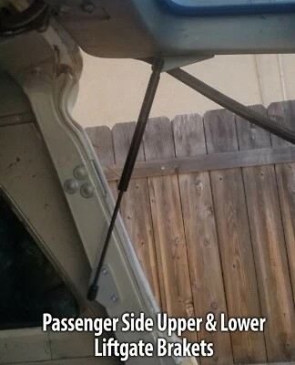 1960-1966 Chevy C10 Suburban Panel Carryall Liftgate Support Brackets — 第 1/4 张图片