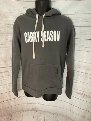 Next Level Apparel Men’s Hoodie Gray “Carry Season” Size M Medium - Image 1 of 4