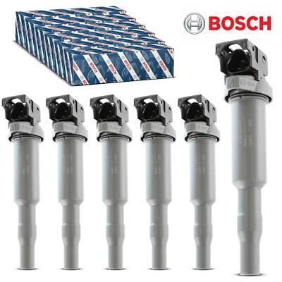 6x BOSCH 0221504471 BOBINA ACCENSIONE MODULO ACCENSIONE PER BMW SERIE 3 E90 E93 E92 E91 SERIE 5 E60 F10 - Immagine 1 di 4
