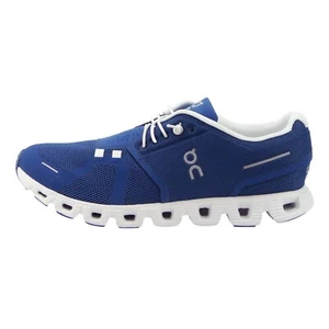 On Running Cloud 5 Women's Running Shoes Denim/White (NIB) US 10.5 - Picture 1 of 8