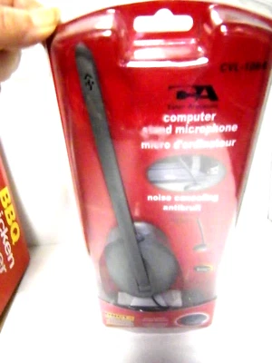 New Cyber Acoustics Computer Stand Noise Canceling Microphone CVL-1064 - Image 1 of 4