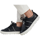 G/FORE Women's Kiltie Disruptor Golf Shoes Size 8.5 Onyx Leather Waterproof NIB
