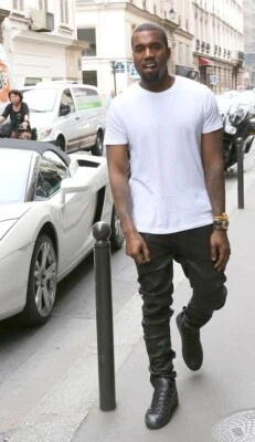 Kanye West Balenciaga 打蜡裤 全新 — 第 1/4 张图片