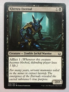 Magic The Gathering Hour of Devastation Khenra Eternal 66 casi nuevo/muy bueno - Imagen 1 de 1