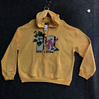 MTV Music Television Yellow Pullover Hoodie Plus Size 2X Sweatshirt NWT