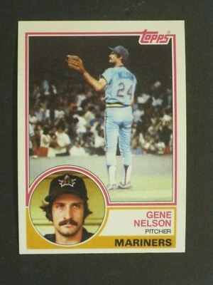 1983 TOPPS GENE NELSON SEATTLE MARINERS CARD #106!!!!!!!!!  - Image 1 of 2