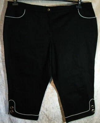 MIA LINEA SCHWARZ STRETCH STIEFEL JEANS HOSE Gr. 50 52 - Bild 1 von 3