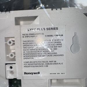 ADT Honeywell Lynx Plus Series Model LYNXPLUS S/N 18051335 White Home Security