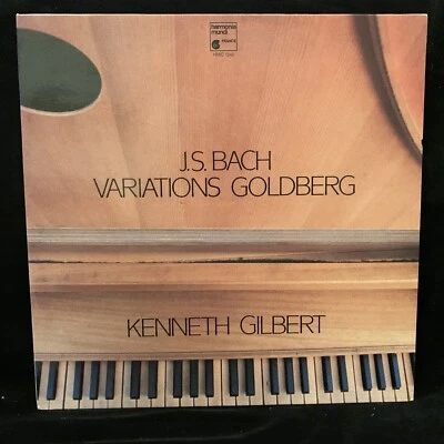 BACH Goldberg Variations - KENNETH GILBERT - HARMONIA MUNDI ST LP 1987 - Image 1 of 4