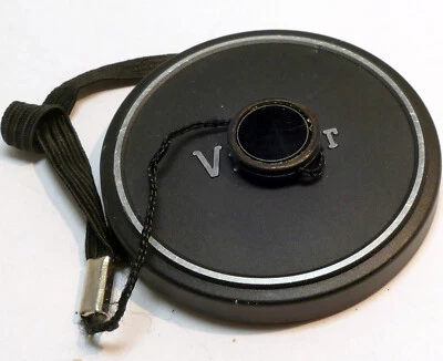 55mm Slip on Front Lens Cap Metal with keeper string  for Vivitar - Image 1 of 4