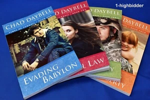 SIGNED x4 Set Chad Daybell Times of Turmoil Convicted Murderer Doomsday Prophet - Picture 1 of 13