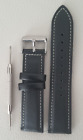 bracelet de montre en cuir véritable 22mm