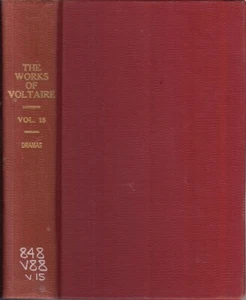 La Verite Edition Works of Voltare: Volume 15. the Dramatic Works Vol 1 1901 - Picture 1 of 1