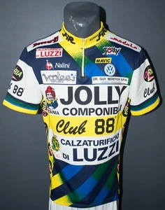 Jolly 1989 Vintage Componibili Klub 88 Fahrrad Trikot Retro Herren Shirt Größe M - Bild 1 von 4