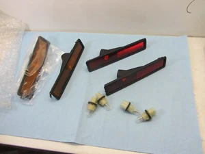 Juego de marcadores laterales delanteros y traseros originales BMW Late e30, e32 y e34, leer notas. - Imagen 1 de 15