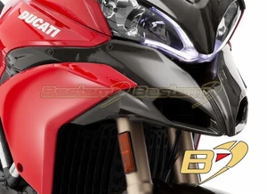 2010-2014 Ducati Multistrada 1200 Carbon Fiber Front Beak Ram Air Intake Nose - Bild 1 von 7