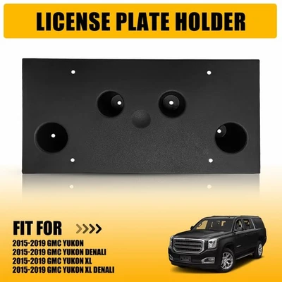 Para GMC 2015-2019 YUKON Nuevo Parachoques Delantero Marco Etiqueta Soporte Soporte Foto 1 de 4