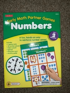 Lakeshore Early Math Partner Games HH274. Centre d'apprentissage des chiffres 4 ans et + - Photo 1 sur 3
