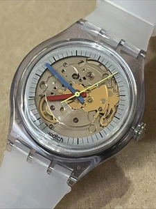 🪼🪼 GK100 JELLYFISH CUSTOM AUTOMATIK UMBAU SWATCH UHR 🩵💙 - Bild 1 von 15