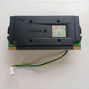 2 X Intel Pentium III 450 MHz SL37C w/Cooler Untested - Picture 1 of 9