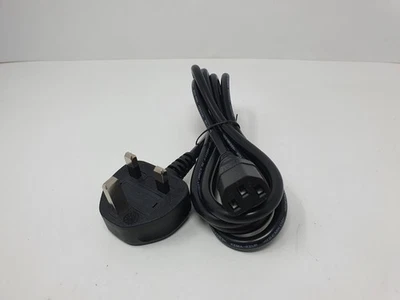 For BenQ GW2480T 23.8" Monitor Mains Power Cable AC Power Lead Cord 2m UK Plug - Image 1 of 4
