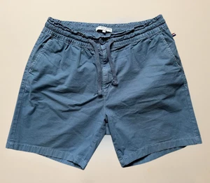 Men's Blue Summer Pants Chino Shorts Elastic Waistband U.S. Polo Assn. - Picture 1 of 4