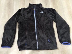 Girls The North Face Fleece Jacket/Sweater  Size 14-16 (L) Black - Picture 1 of 3