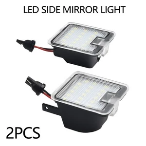 Car Side Mirror Lights LED Brand New Bright White Direct Replacement Save Energy - Picture 1 of 15