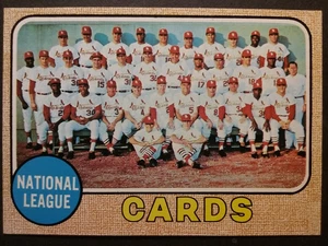 1968 TOPPS BASEBALL #497 CARDS SQUADRA ALTO NUMERO QUASI NUOVO-MT - Foto 1 di 3