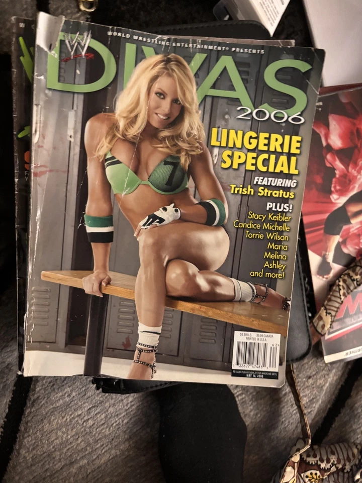 WWE Divas Wrestling Magazine Lingerie Special May 2006 Stratus Kiebler Ashley - Image 1 of 1