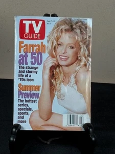 Vintage TV Guide Magazine Farrah Fawcett June 7 1997 Farrah at 50 - Picture 1 of 4