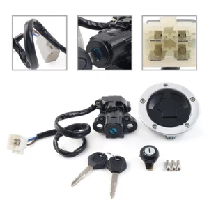 For Kawasaki Vulcan S 650 2014-2022 Fuel Gas Cap Ignition Switch Seat Lock Set - Picture 1 of 16