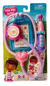 Doc McStuffins The Doc Is In Stethoscope Set Thermometer & Clipboard Age 3+ NEW - Picture 1 of 2