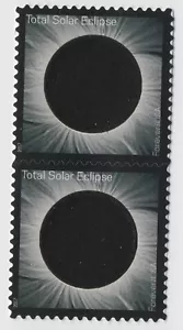 US 5211 Total Eclipse of the Sun F vert pair MNH 2017 - Picture 1 of 1
