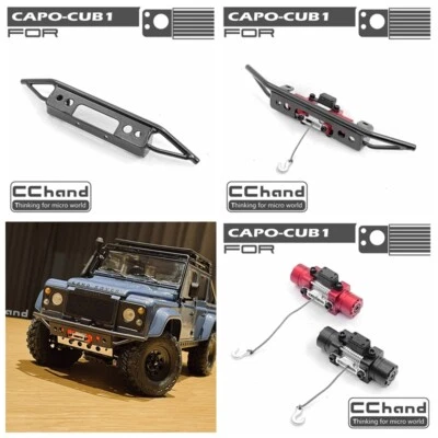 CChand Metal Stainless Steel Front Bumper for CAPO CUB1 1/18 RC CAR Toy TUBE  - Image 1 of 4