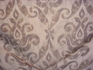 3-3/4Y GP J Baker LB50065 Vencenzo Burnt Umber Spanish Damask Upholstery Fabric - Picture 1 of 4