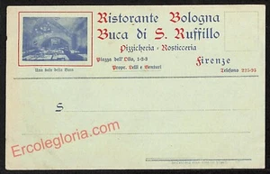 ae7366 - CARTOLINA D'EPOCA - Firenze - Ristorante Bologna Buca di S. Ruffillo - Picture 1 of 1