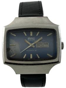 Bracelet Hommes BWC TV Automatic 25 Eta 2789 Day & Chiffres / Date, Fonctionne - Picture 1 of 6