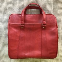 vintage red samsonite luggage