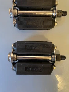 Nuovi Schwinn Pedali per Bici D'Epoca Con Riflettente, 1/2 Filetto, 1 Paio - Foto 1 di 6