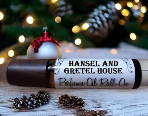 Hansel and Gretel House scented roll on oil 10ml, pie and cookies fragrances - Picture 1 of 5