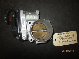 07 08 09 10 11 12 FORD, LINCOLN 3.5L THROTTLE BODY #7T4E-EC *See item* - Foto 1 di 2