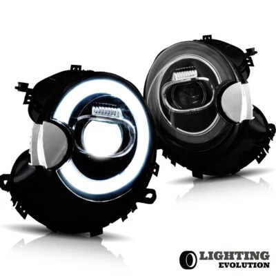 2*VLAND LED Headlights For 2007-2015 Mini Cooper R56 R57 R58 R59 Sequential DRL - Изображение 1 из 4