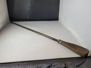 Destornillador de cabeza plana vintage de 21 pulgadas, buen estado - Imagen 1 de 3
