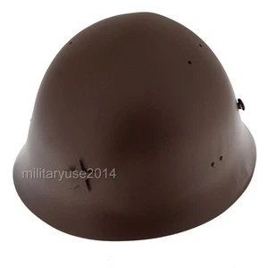 Casco de acero 90 del ejército militar japonés de la Segunda Guerra Mundial para hombre de la Segunda Guerra Mundial con forro - Imagen 1 de 5