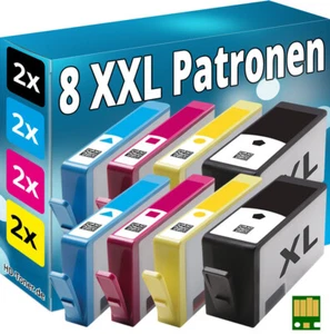 8x Cartouches D'Encre pour HP 920XL avec Puce lot de Officejet 7000 7500 A 6000 - Photo 1/5