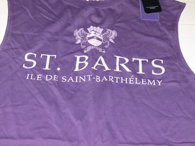 g6 IML St Barts женщин без рукавов футболка платье фиолетовый (маленький) 31» длиной - Изображение 1 из 3