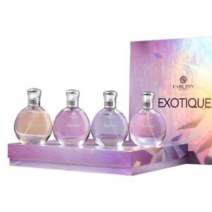 Carlton London Exotique Gift set of 4 premium fragrances for women - 30ml each I