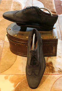 CHEANEY Oxford in camoscio nabuk grigio - 9f - Foto 1 di 8